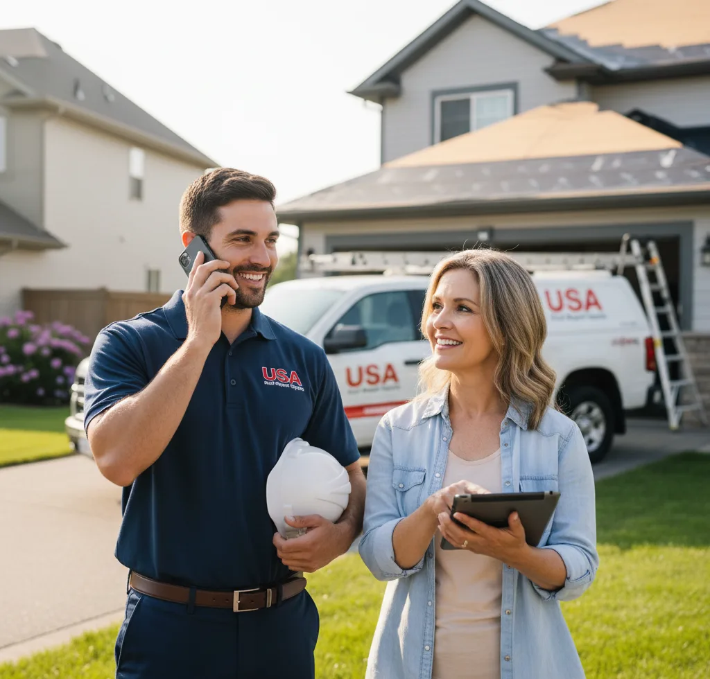 USA Roof Repair Experts customer support in West Jordan